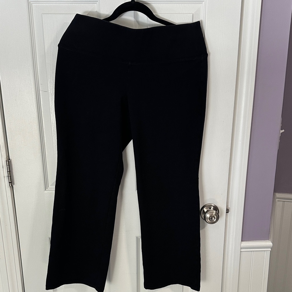 W. Livi Active Black Boot Cut Pants